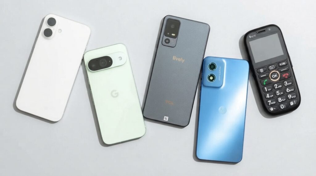 Geriausi telefonai senjorams 2026: mygtukiniai ir išmanieji
