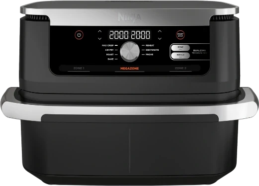 Ninja Foodi FlexDrawer AF500EU: geriausia premium dviguba zona